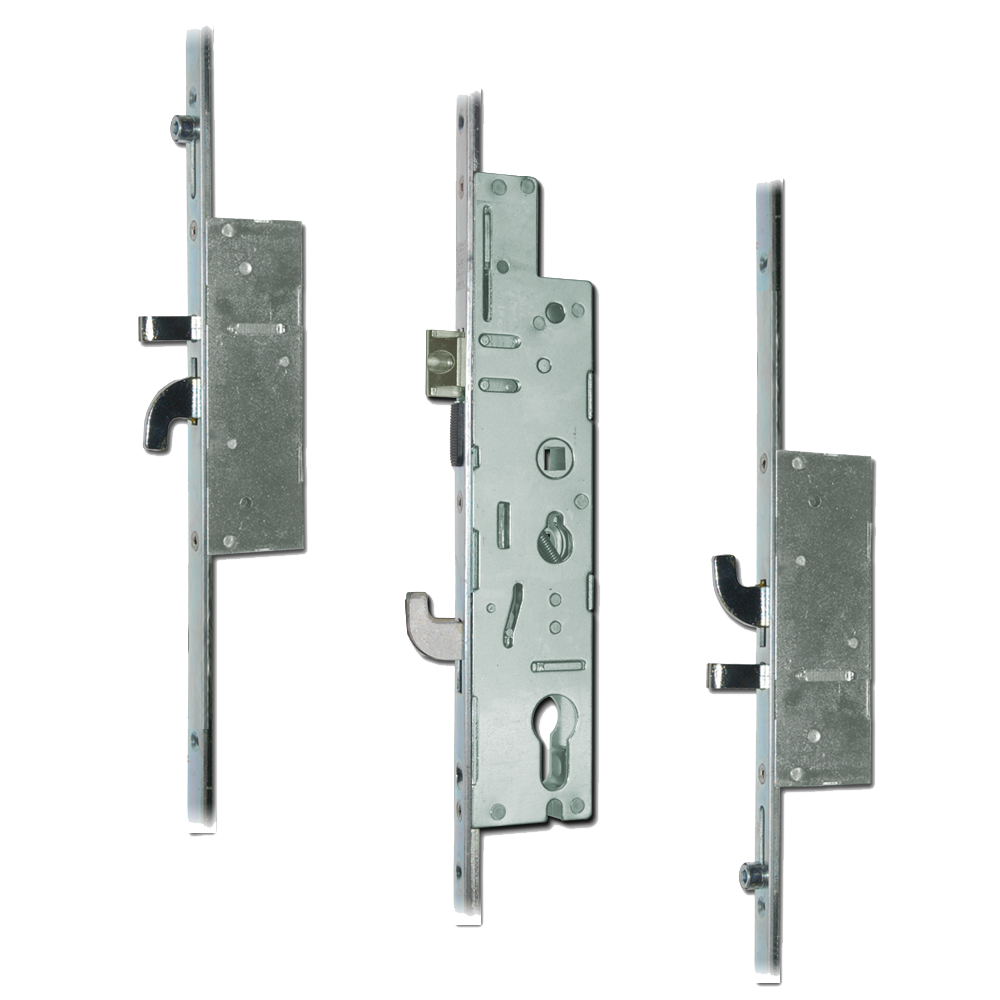 FULLEX XL Lever Operated Latch & Hookbolt - 2 Hook, 2 Anti-Lift & 2 Roller