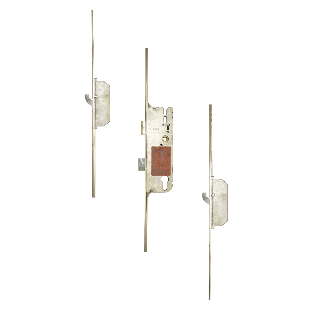 GU Lever Operated Latch & Deadbolt 20mm Faceplate - 2 Hook