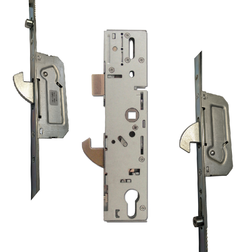 ERA 6635 Lever Operated Latch & Hook Split Spindle 16mm - 2 Hook & 2 Roller