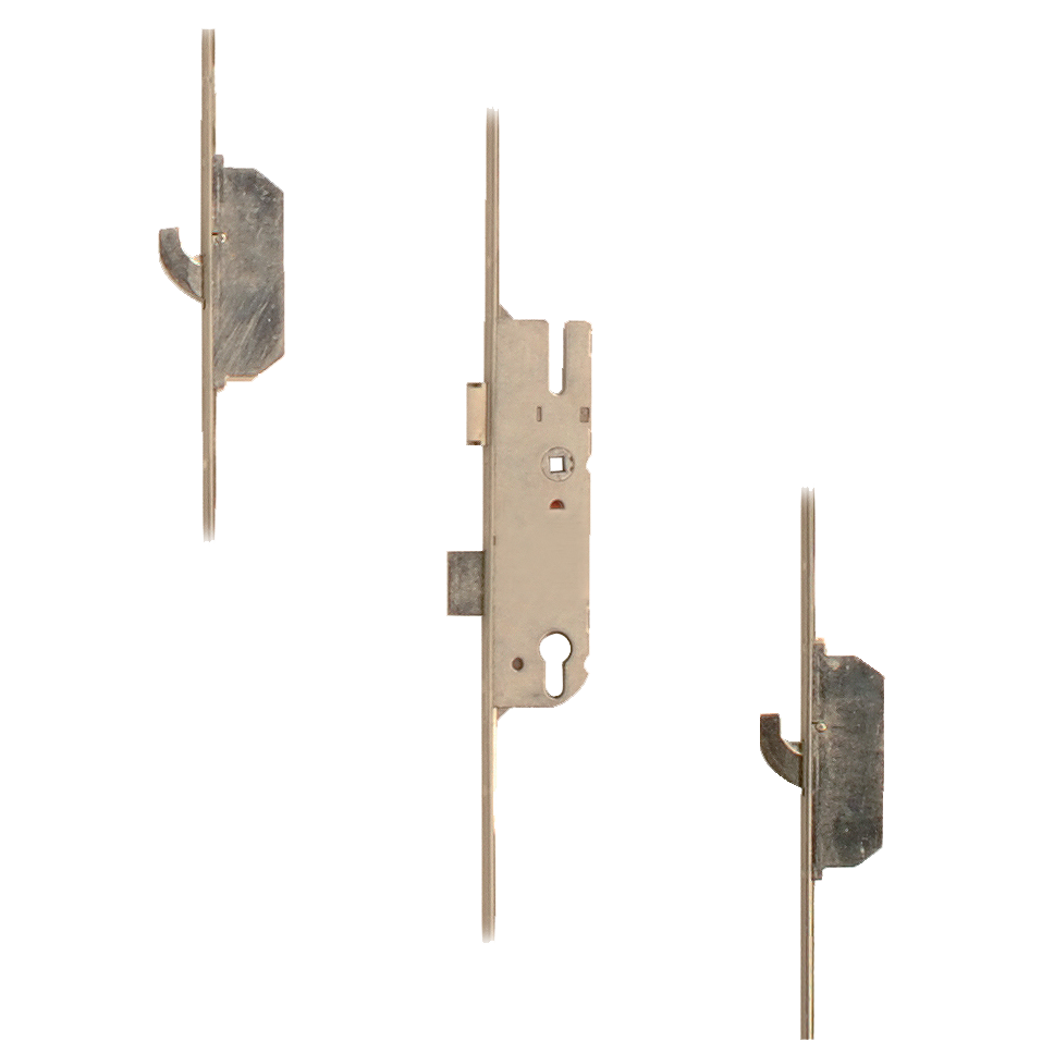 GU Lever Operated Latch & Deadbolt - 2 Hook