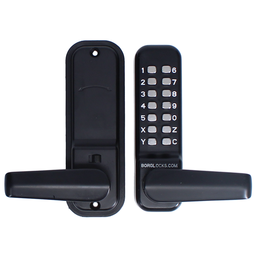 BORG LOCKS BL4401 Wooden Gate Digital Lock With Optional Holdback