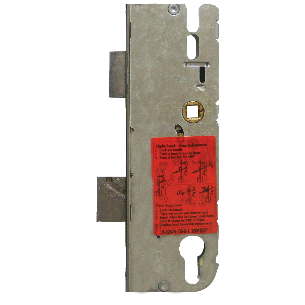 GU Lever Operated Latch & Deadbolt Gearbox with Split Spindle