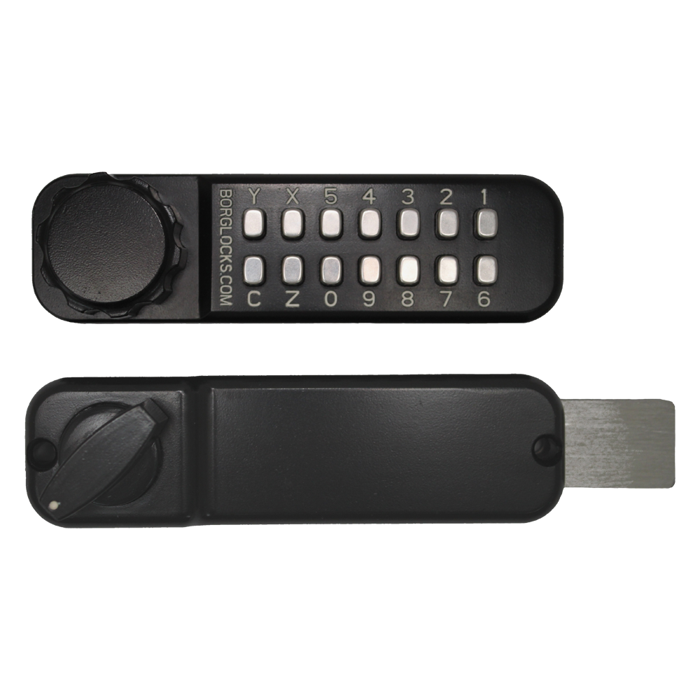 BORG LOCKS BL2615 Marine Grade Pro Digital Horizontal Rim Deadbolt Lock