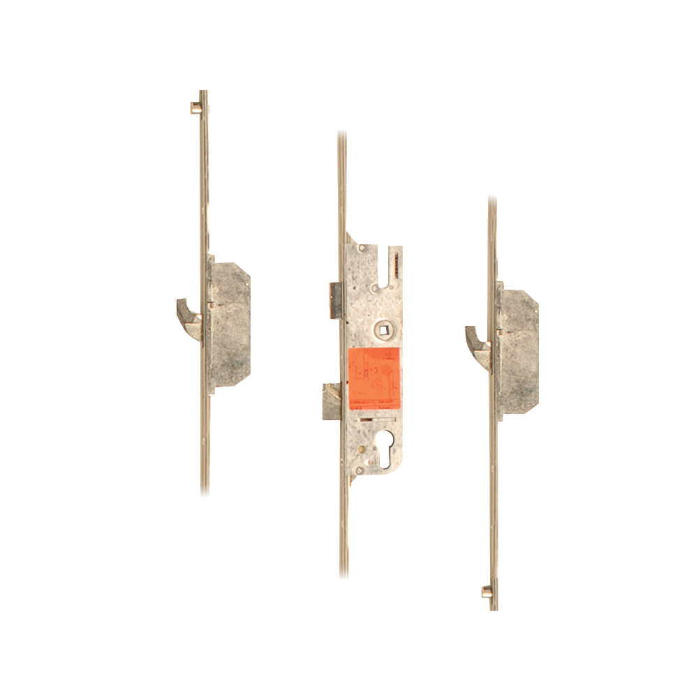 GU Lever Operated Latch & Deadbolt - 2 Short Hook 2 Outboard Roller