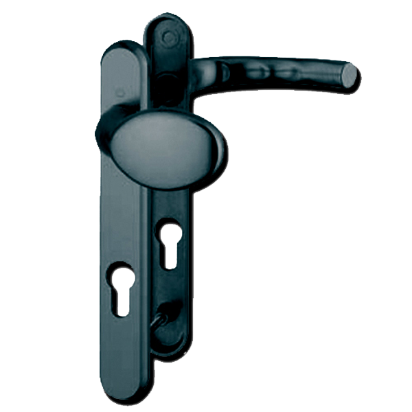 HOPPE Atlanta UPVC Lever / Moveable Pad Door Furniture 77G/3831N/1710