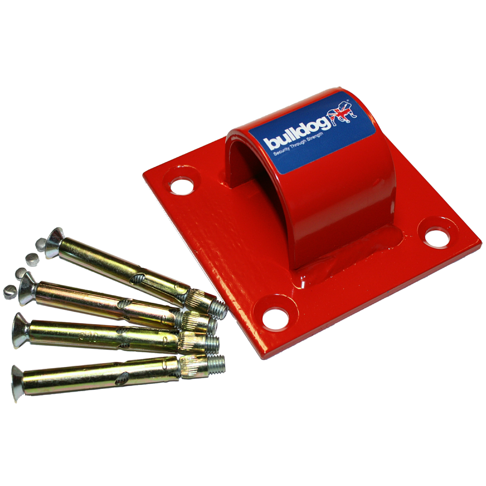 BULLDOG Wall Floor Bracket for Use With Chains MC25
