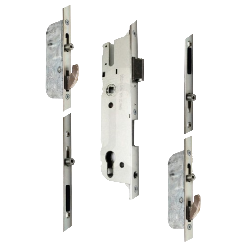 GU Vantage Single Spindle Latch & Deadbolt 2 Hook 4 Roller