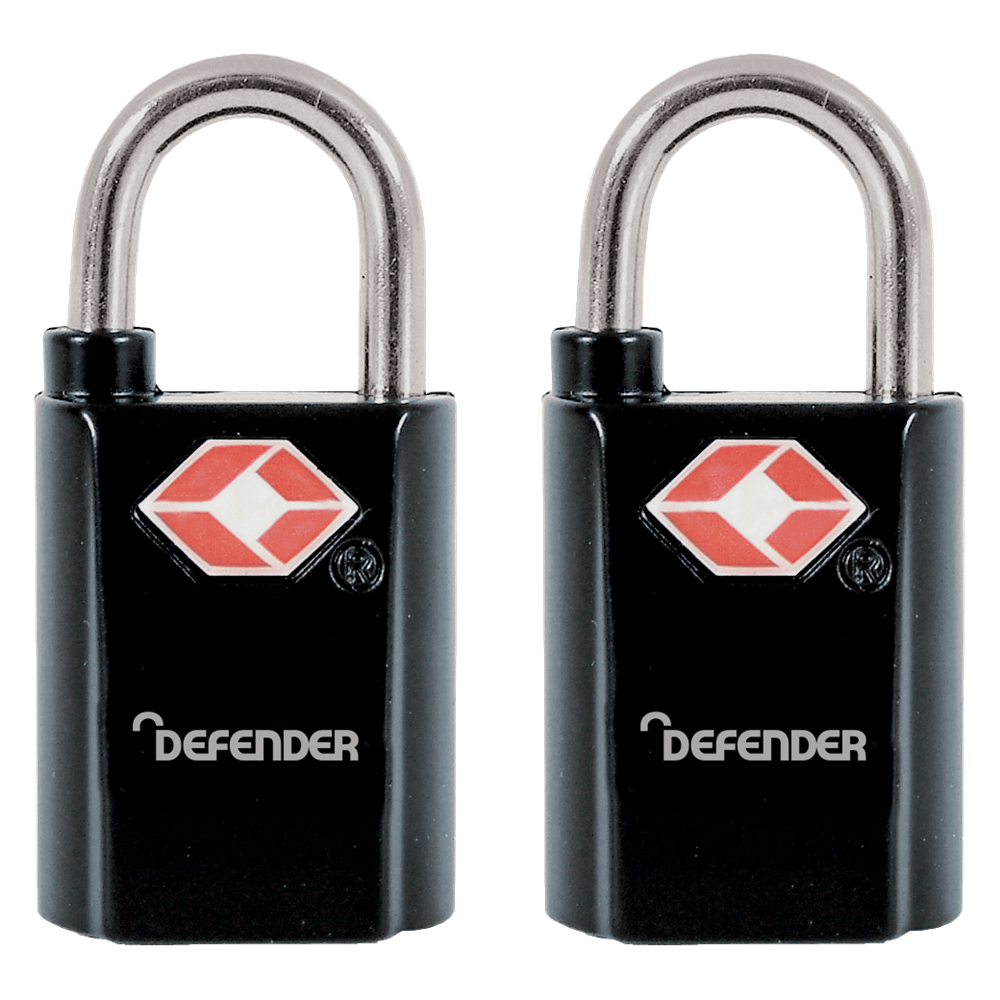 DEFENDER TSA Travel Sentry Padlock - Key Locking