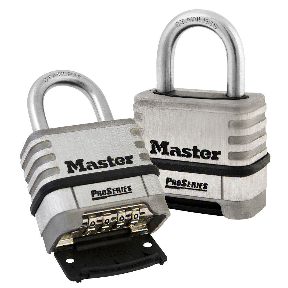 MASTER LOCK 1174D Open Shackle Combination Padlock