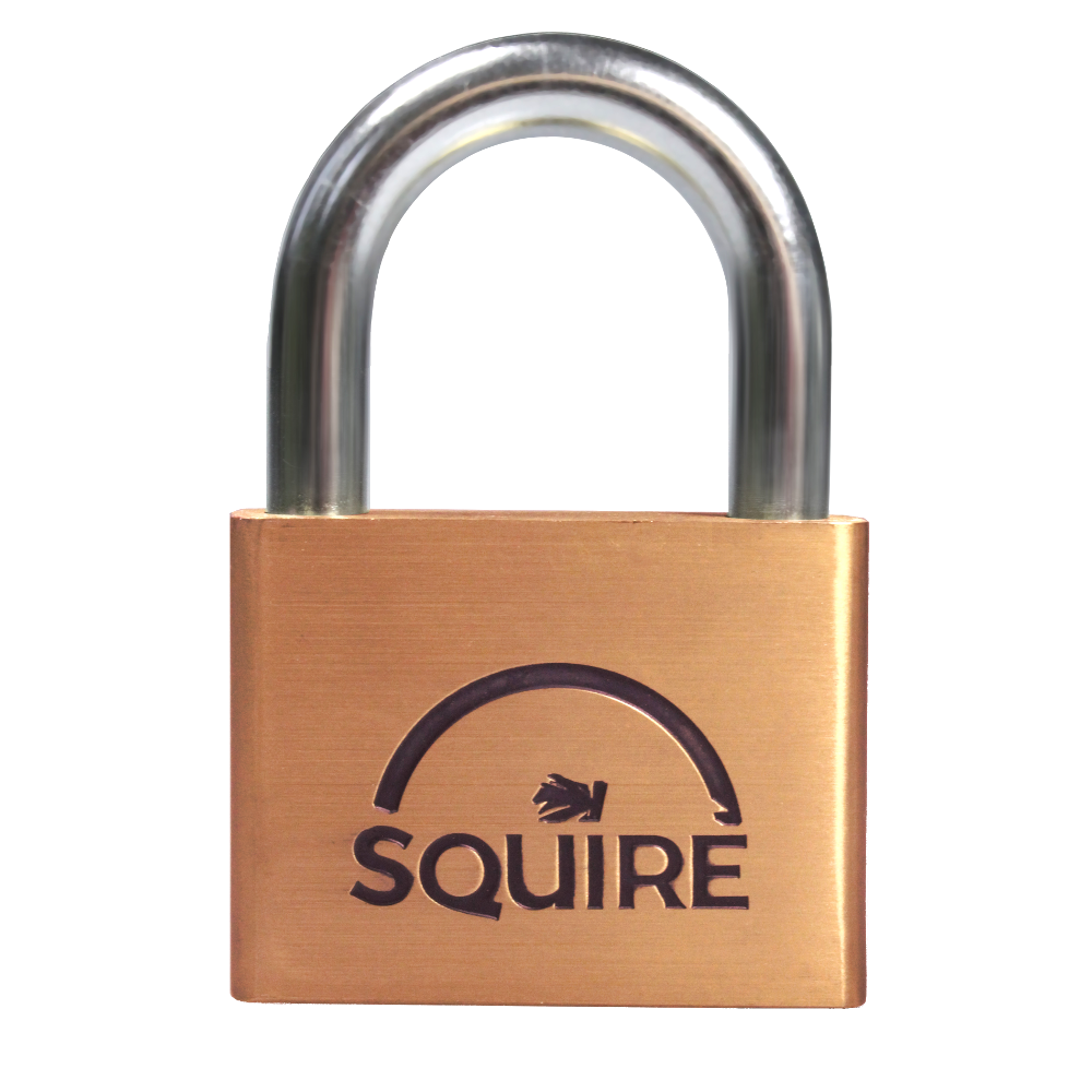 SQUIRE Lion Brass Open Shackle Padlock KA