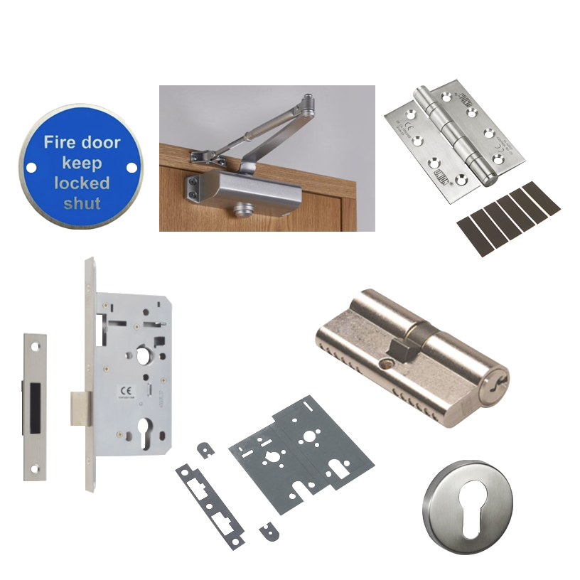 UNION Deadlock Fire Door Kit