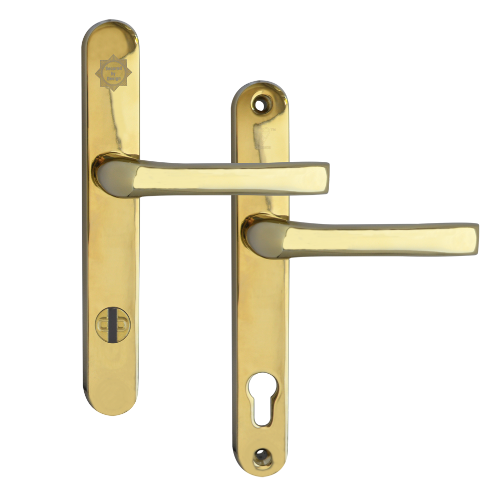 MILA Kite Secure PAS24 2 Star 240mm Lever/Lever Door Furniture 92/62 Centres