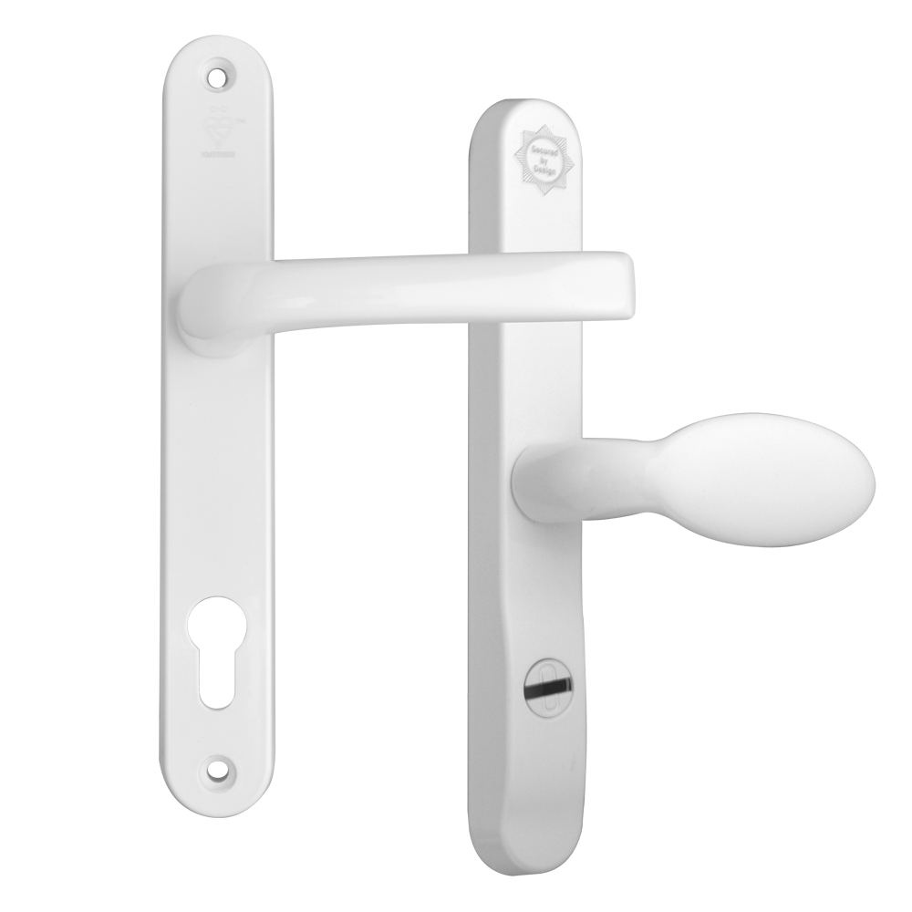 MILA Kite Secure PAS24 2 Star 240mm Lever/Pad Door Furniture 92/62 Centres