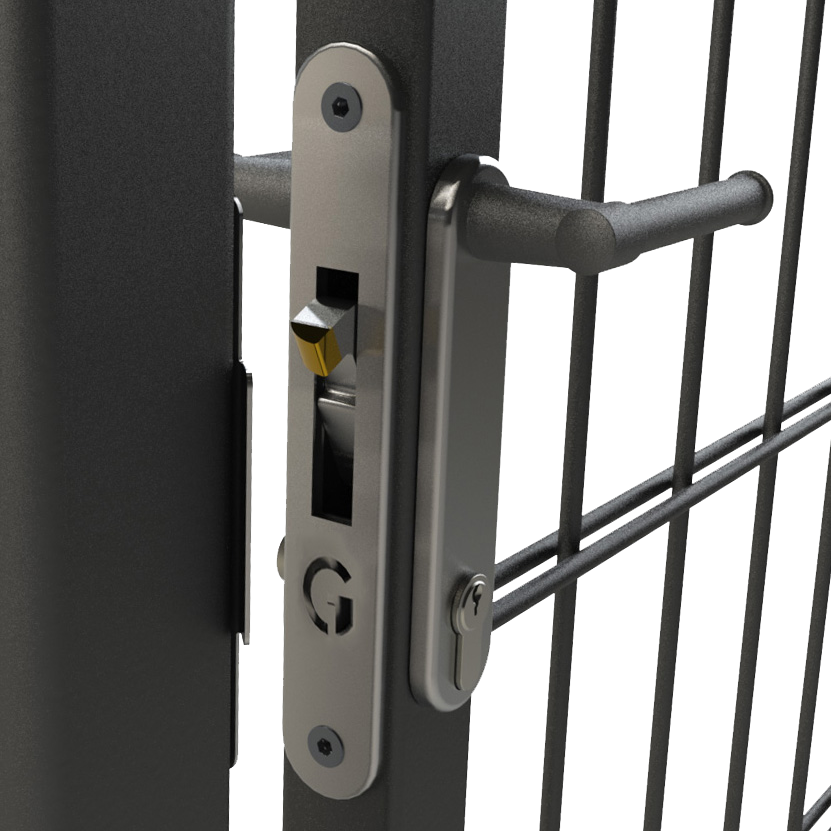 GATEMASTER ML4 Full Plate Mortice Gate Hook Lock