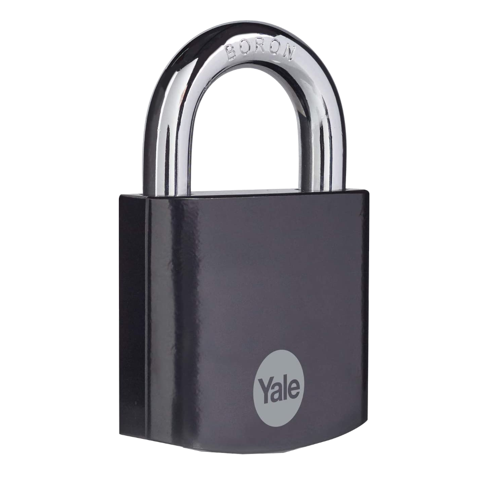 YALE Maximum Security Hardened Steel Open Shackle Padlock