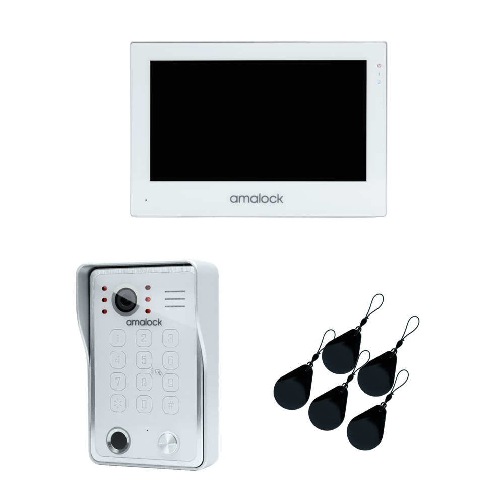 Amalock SV2 Smart Video Entry Kit Surface c/w Keypad