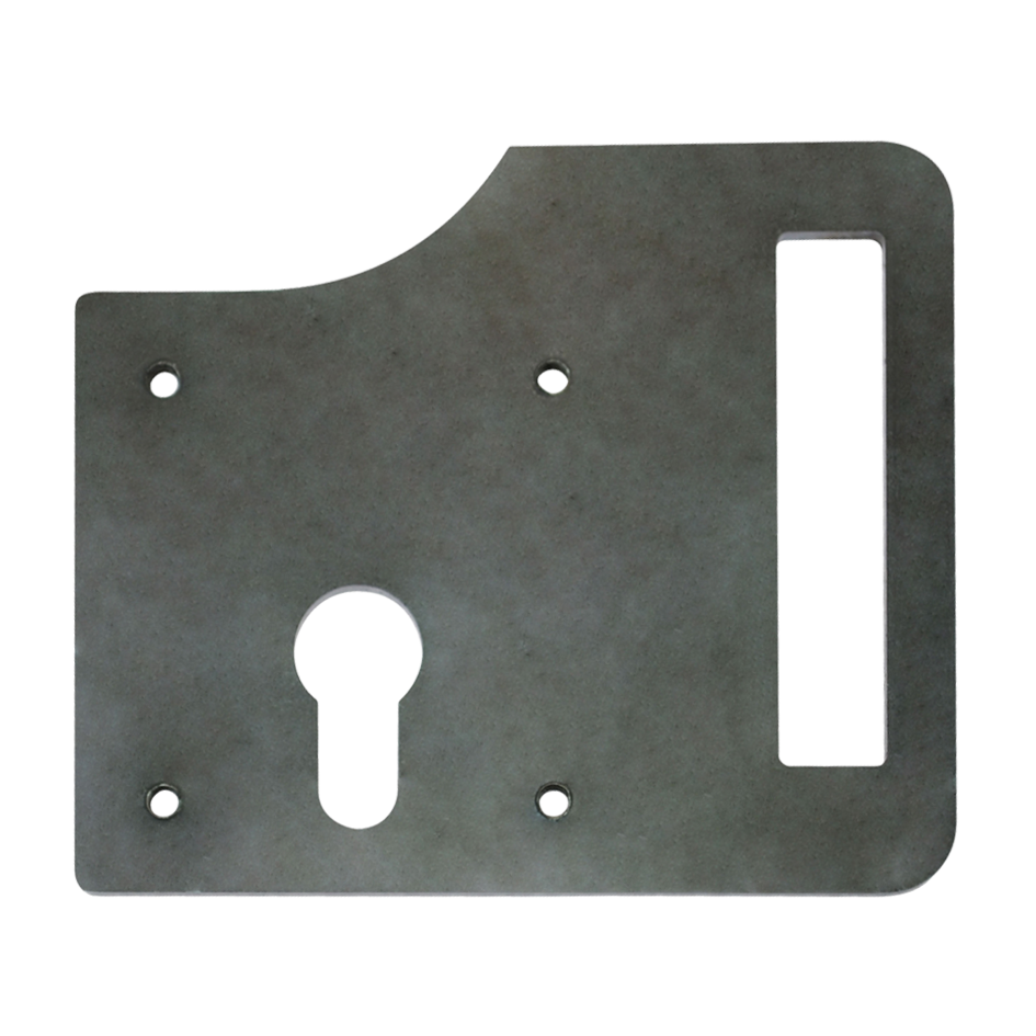 GATEMASTER Slotted Lock Plate Screw Fixing
