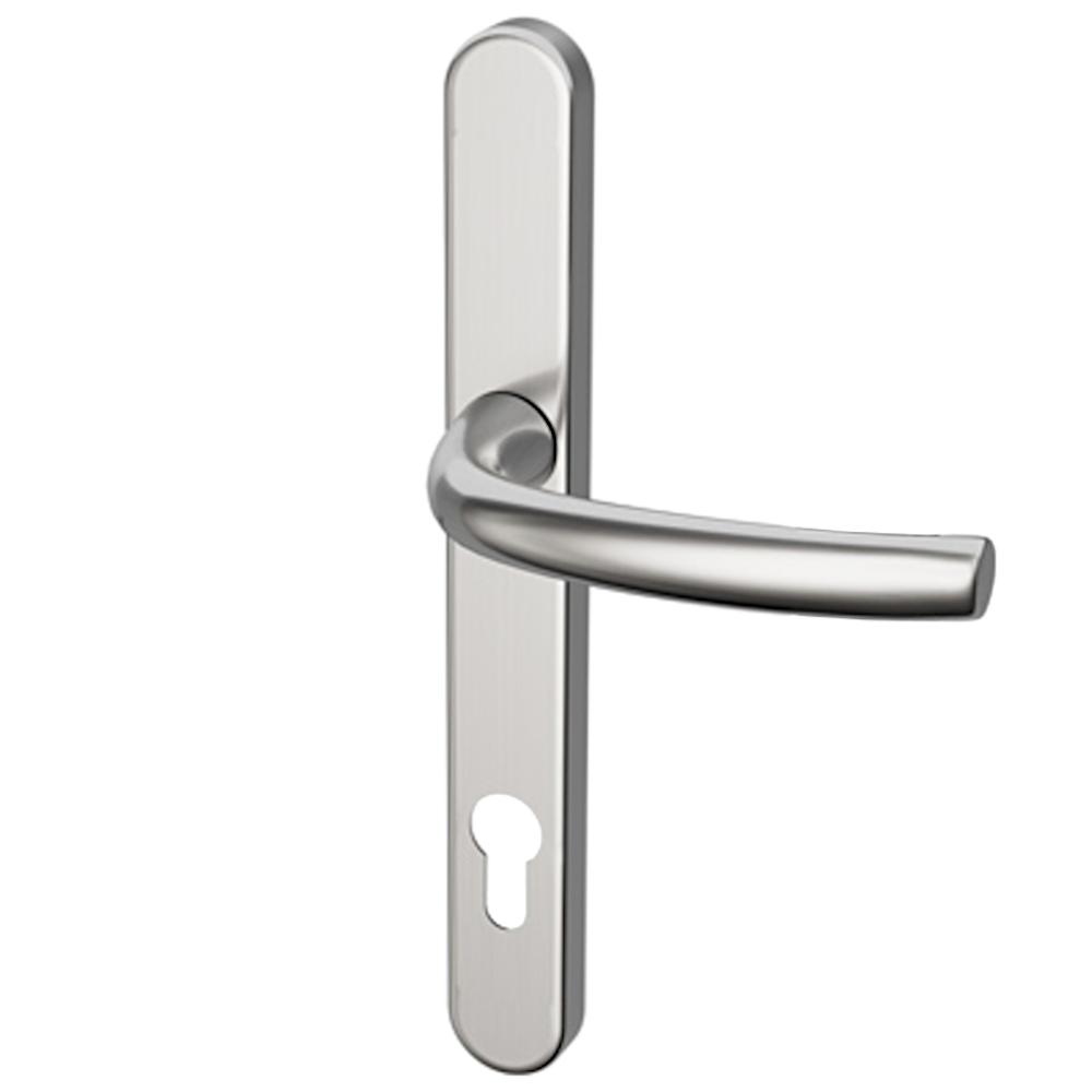 HOPPE Arrone Suited Lever/Lever Handle 240mm Backplate With 92mm Centres AR7550/3492