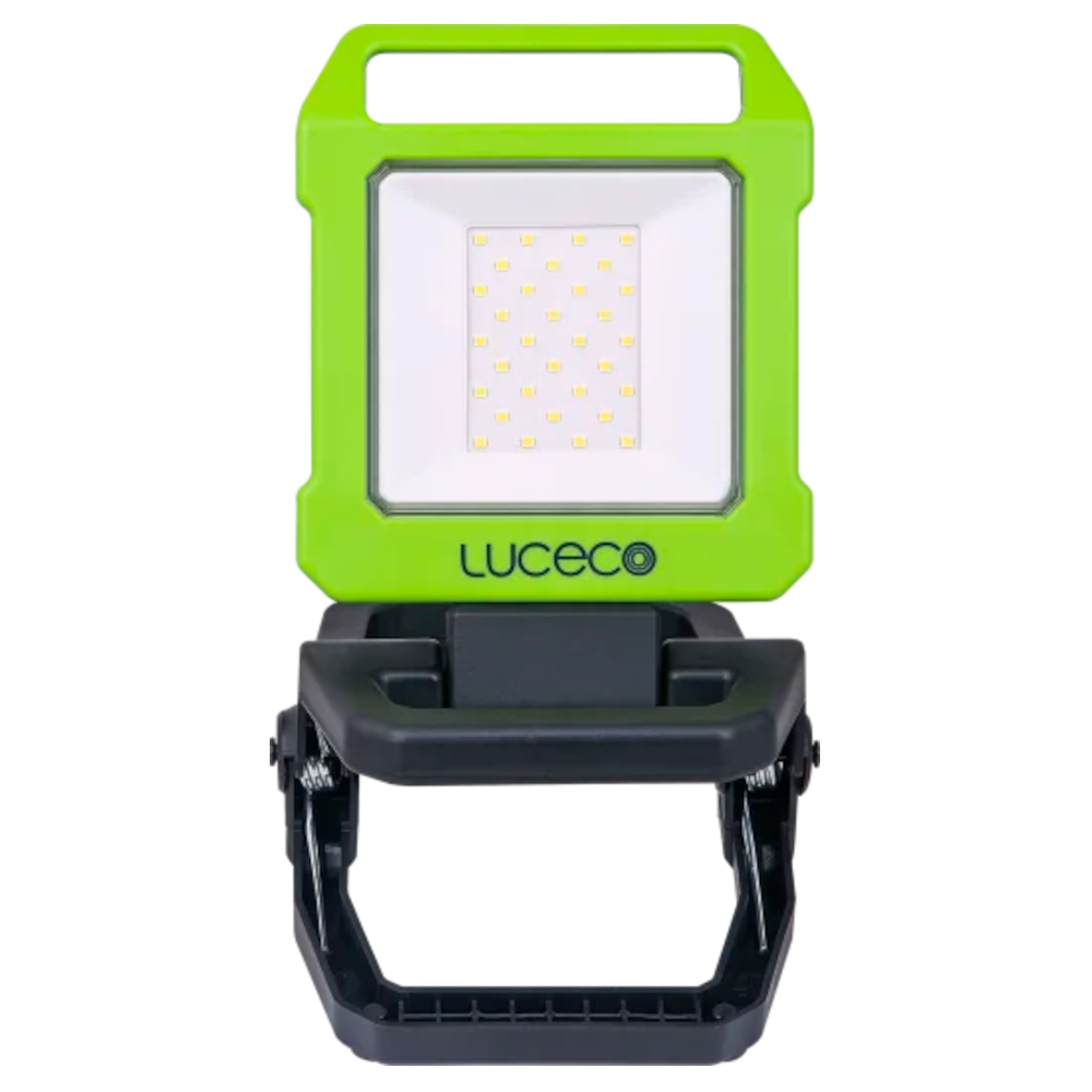 LUCECO Folding Clamp Work Light With Power Bank & USB Charging