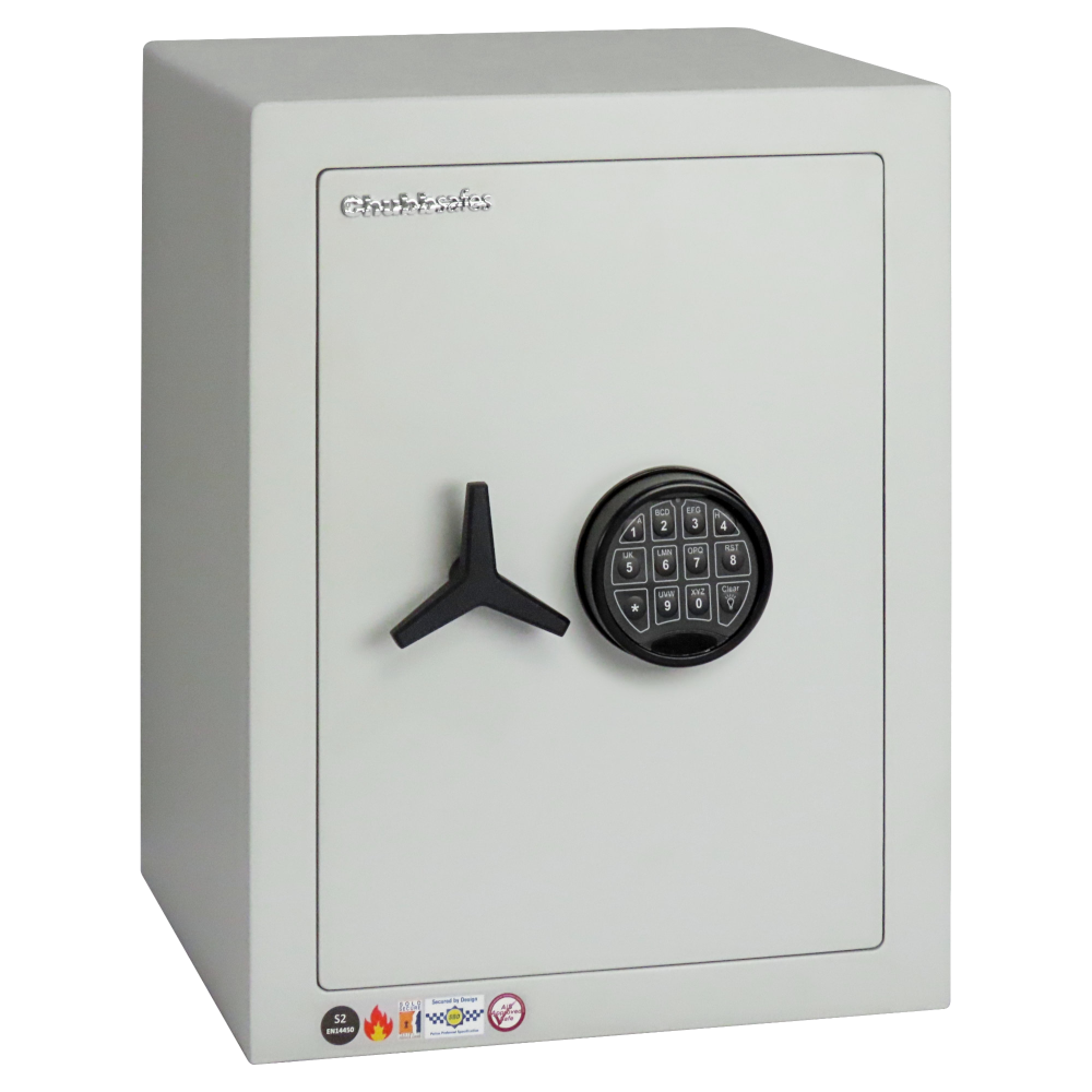 CHUBBSAFES Homevault S2 Burglary & Fire Dual Protection Safe £4K Rated