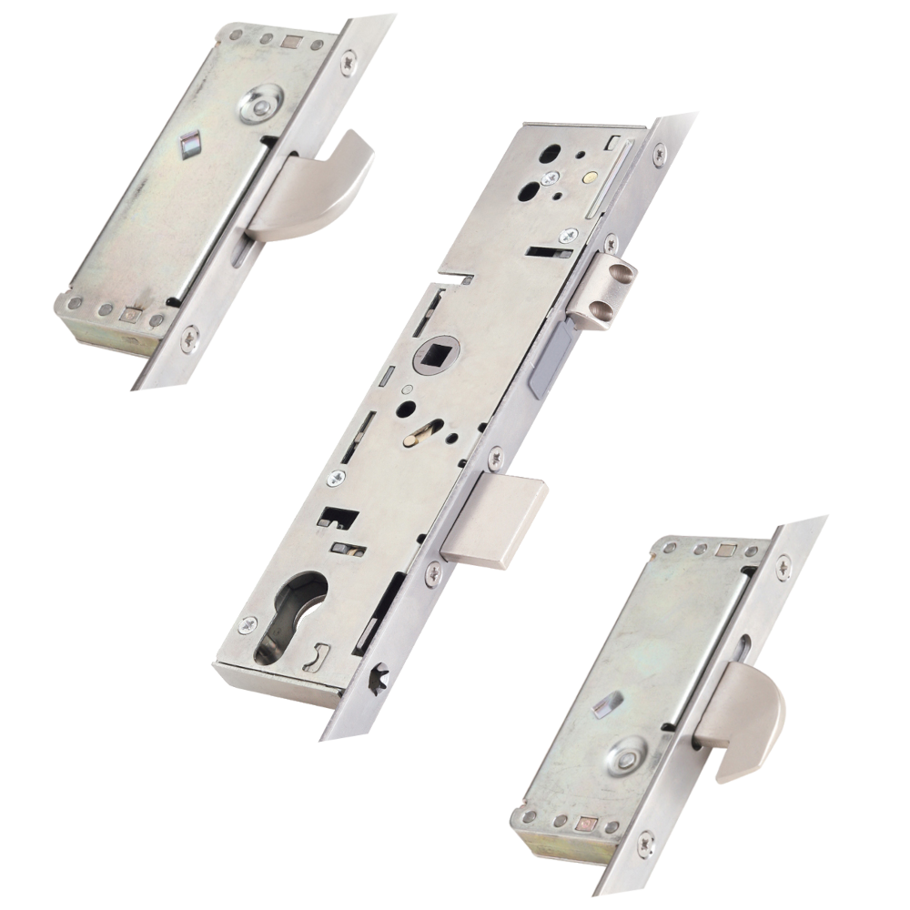 ERA 2 Large Hook Split Spindle Latch & Deadbolt With 20mm Radius Faceplate