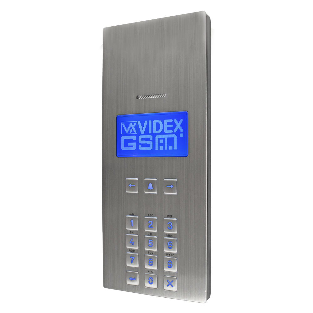 VIDEX 4812R/4G Digital GSM Panel 500 Way LCD Display & Scroll