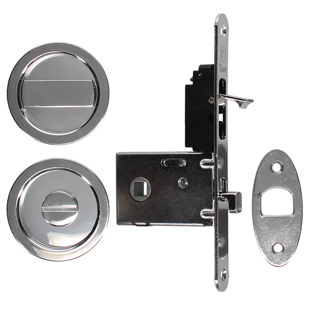 BONAITI SERRATURE Easy Kit Round With G500T To Suit WC Sliding Door