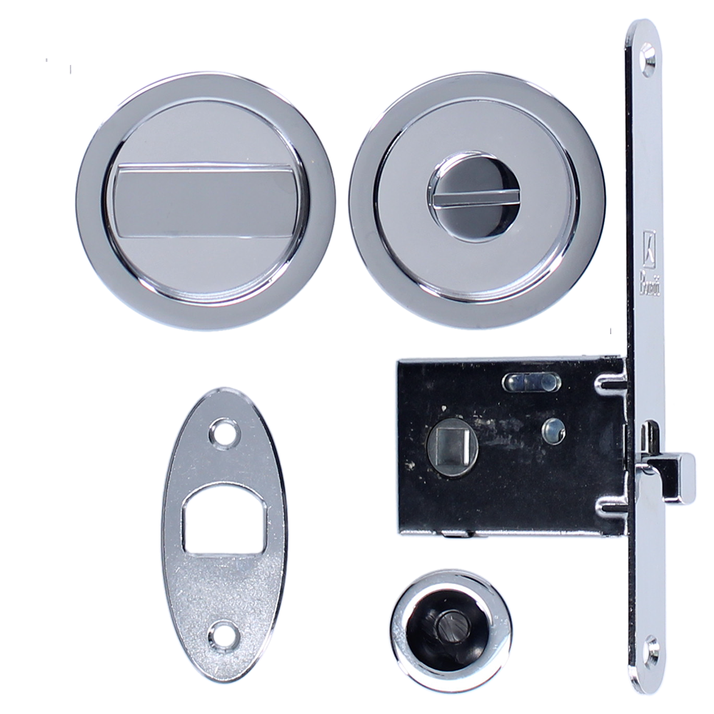 BONAITI SERRATURE Easy Kit Round With G500 To Suit WC Sliding Door