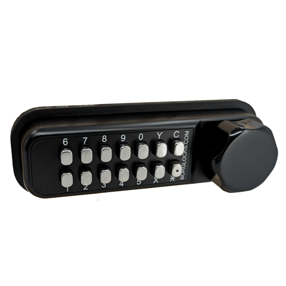 BORG LOCKS BL2615 Marine Grade Easicode Pro ECP Digital Horizontal Rim Deadbolt Lock