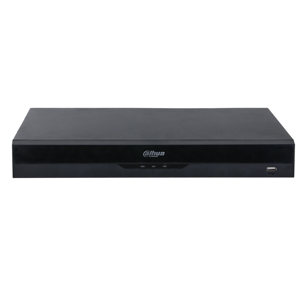 DAHUA NVR 5000 Series 8 Channel WizSense AI 384Mbps/200Mbps (AI Enabled) Incoming Bandwidth, 4K Output NVR5208-8P-EI