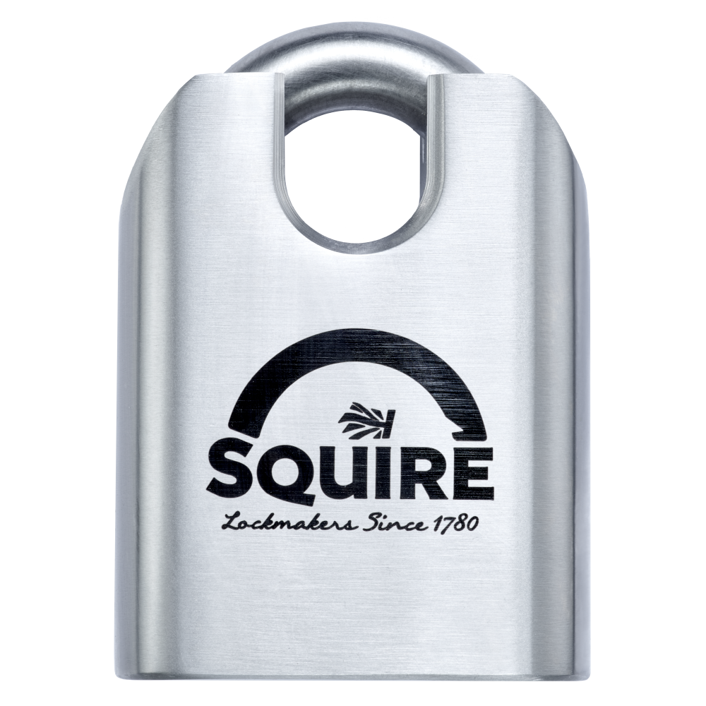 SQUIRE ST65CS 65mm Stainless Steel Stronghold Padlock Closed Shackle