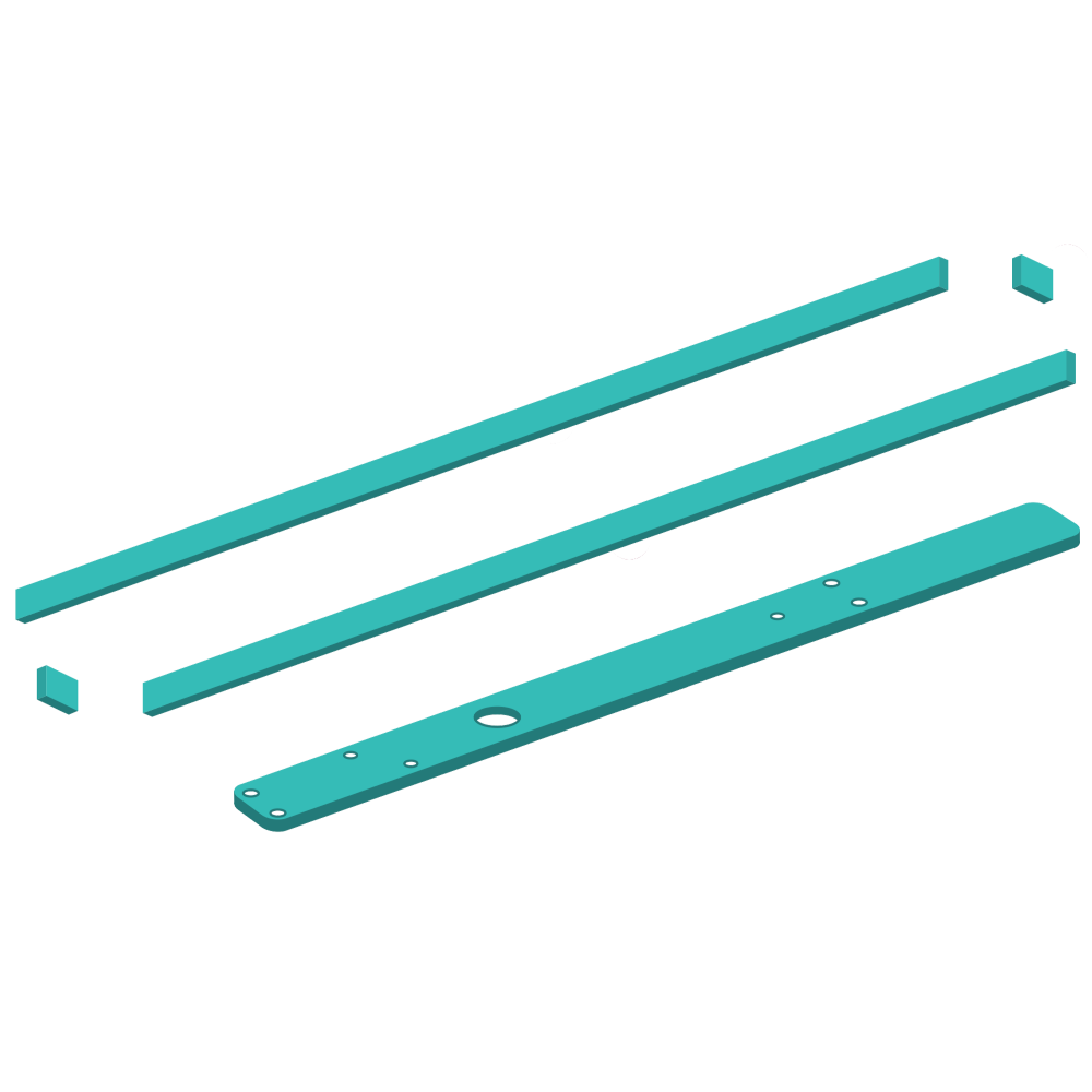 RUTLAND IP.114 Intumescent Pack To Suit ITS.11204 Concealed Door Closer FD60