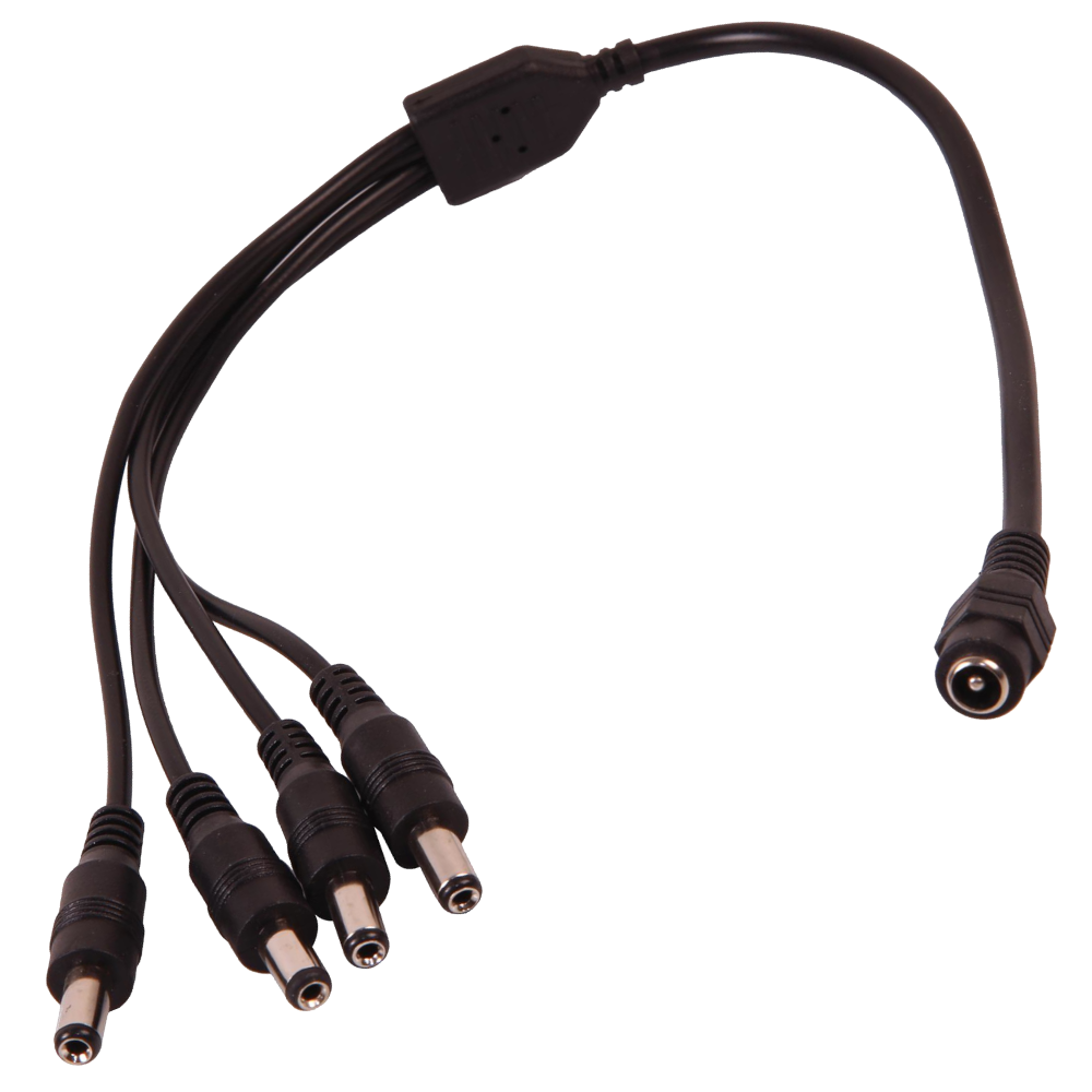 HAYDON MARKETING CCTV 4 Way Splitter For Multi Output from Single PSU