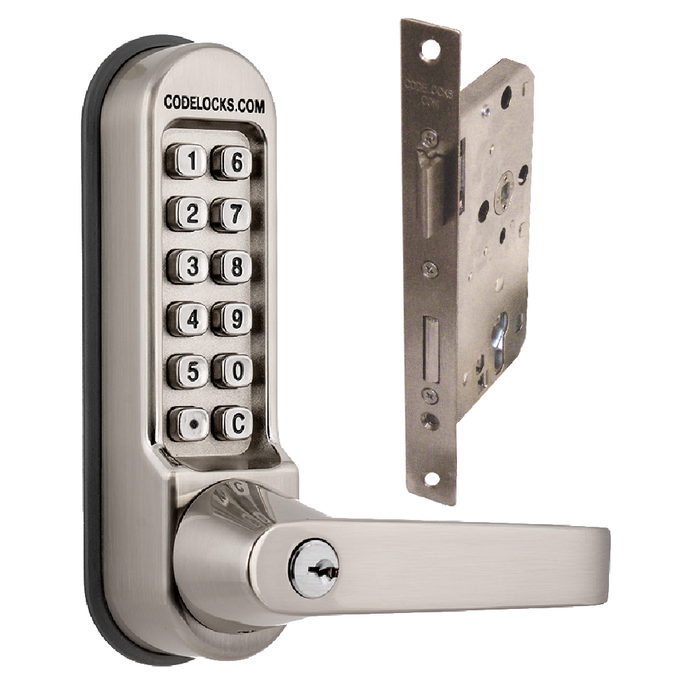CODELOCKS CL520KEY Digital Lock With Mortice Sashlock & Key Override