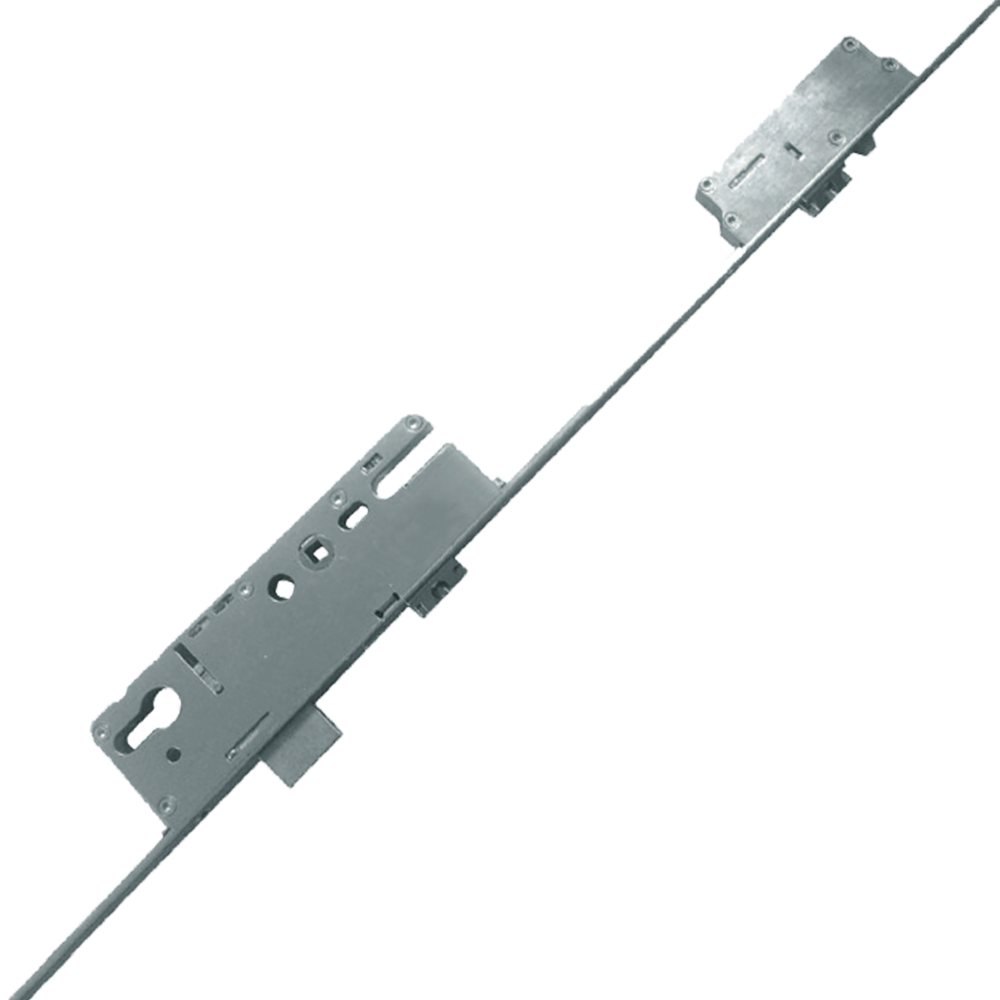 ELITE Heritage Automatic Auto Locking Lever Operated Latch & Deadbolt Single Spindle 20mm Faceplate - 3 Deadlocking Latch Bolts