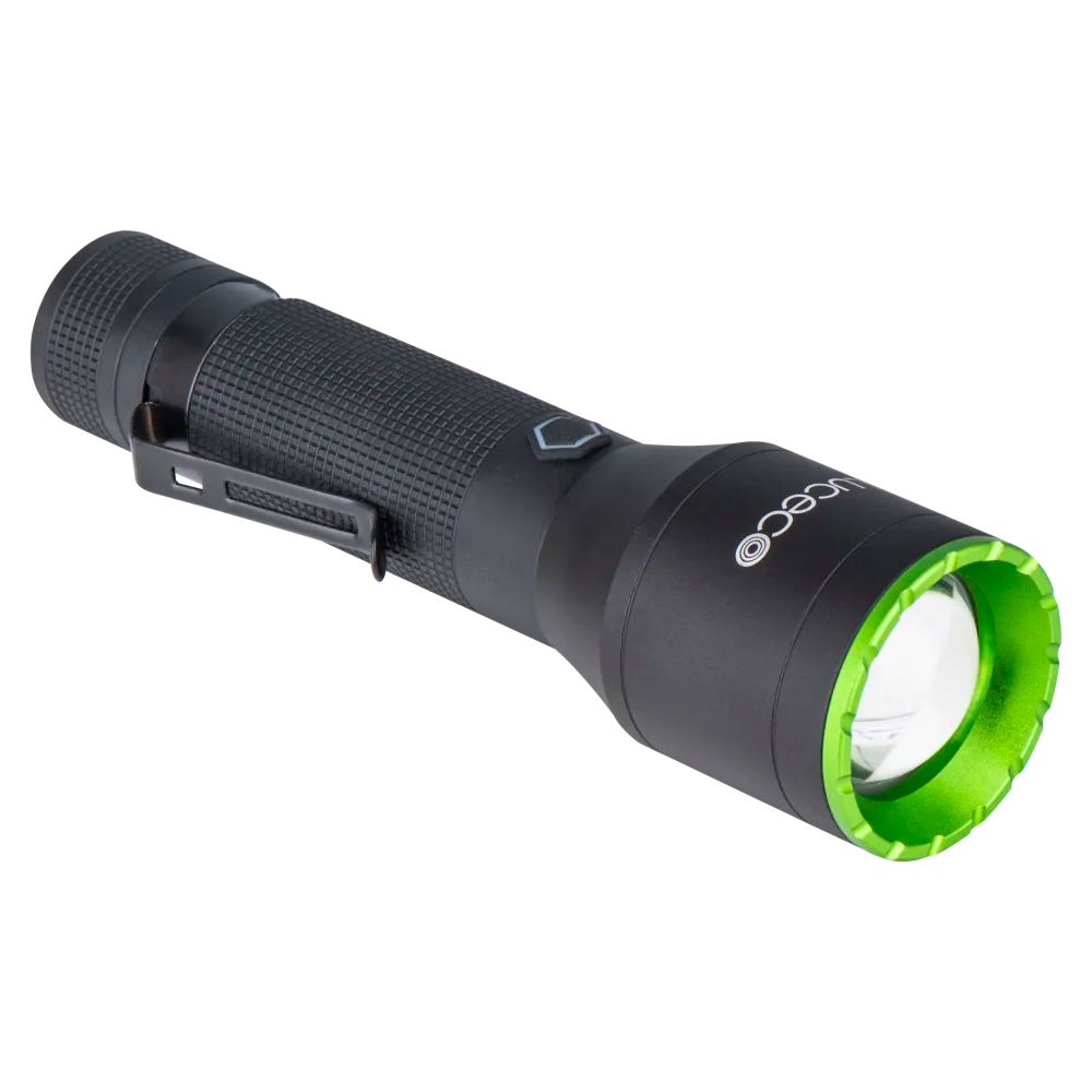 LUCECO LED Hand Torch USB-C Rechargeable With 3 Light Modes