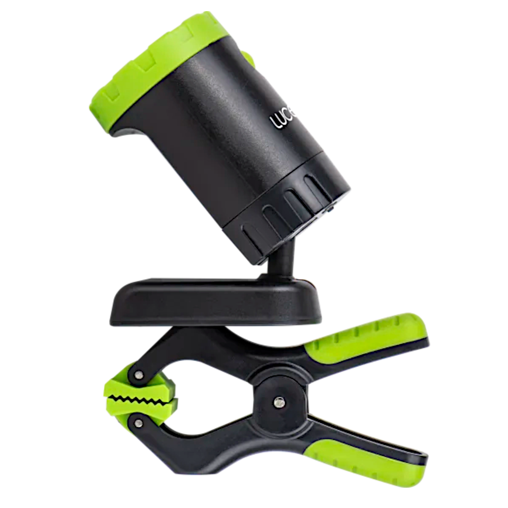 LUCECO LED Magnetic Mini Work Light USB-C Rechargeable With Detachable Clamp