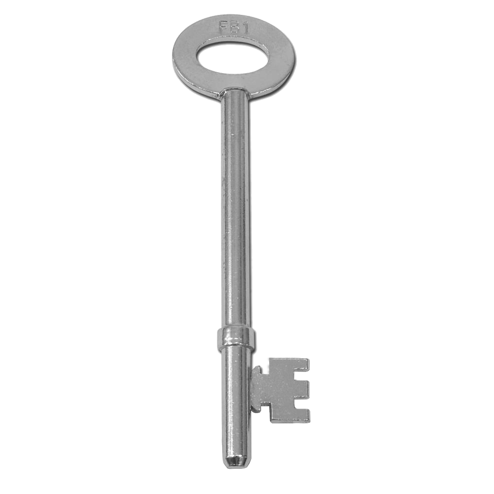 WALSALL LOCKS Pre-Cut FB1 Key To Suit Fire Brigade Mortice Locks