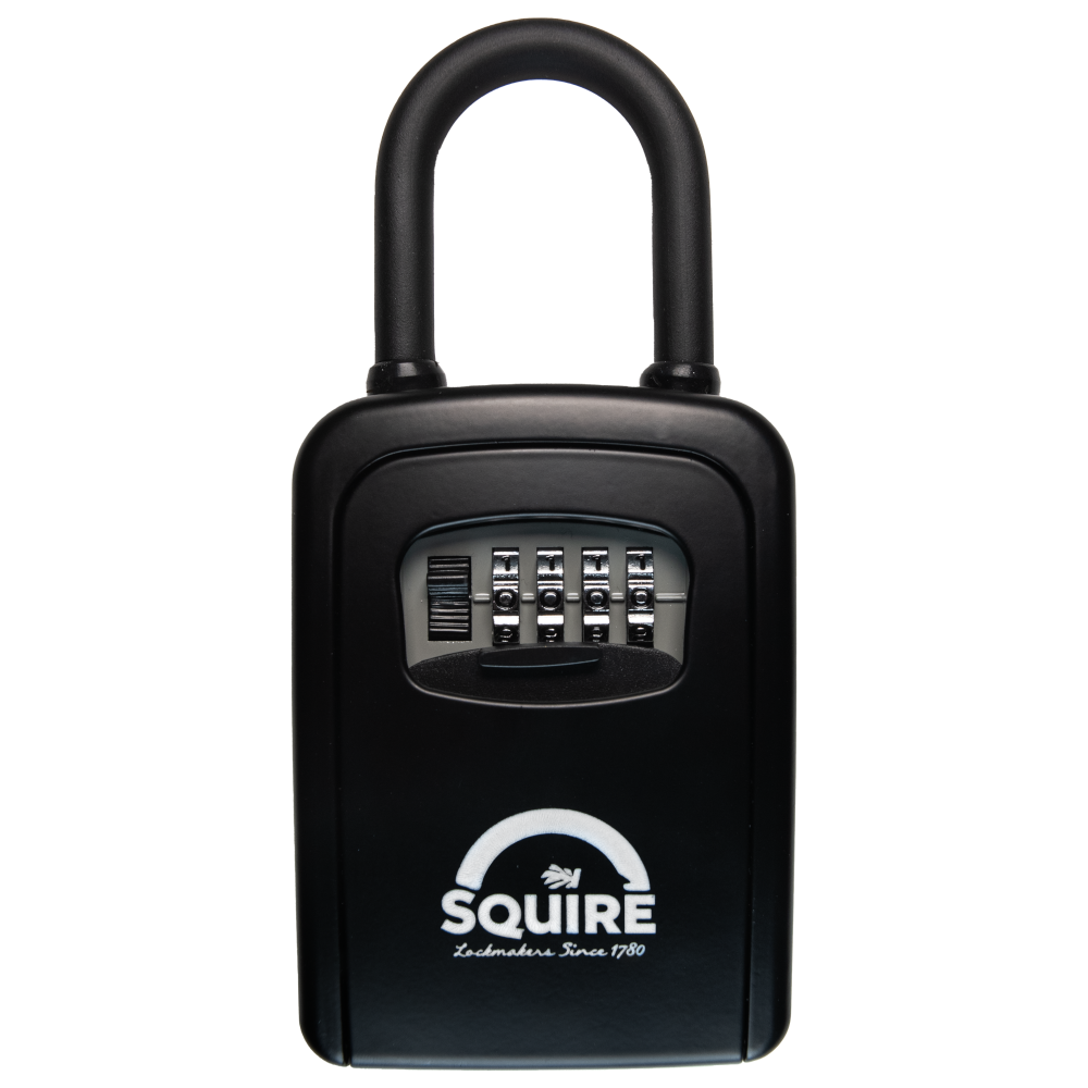 SQUIRE Portable 4 Wheel Key Keep 1 Combination Key Safe With Shackle