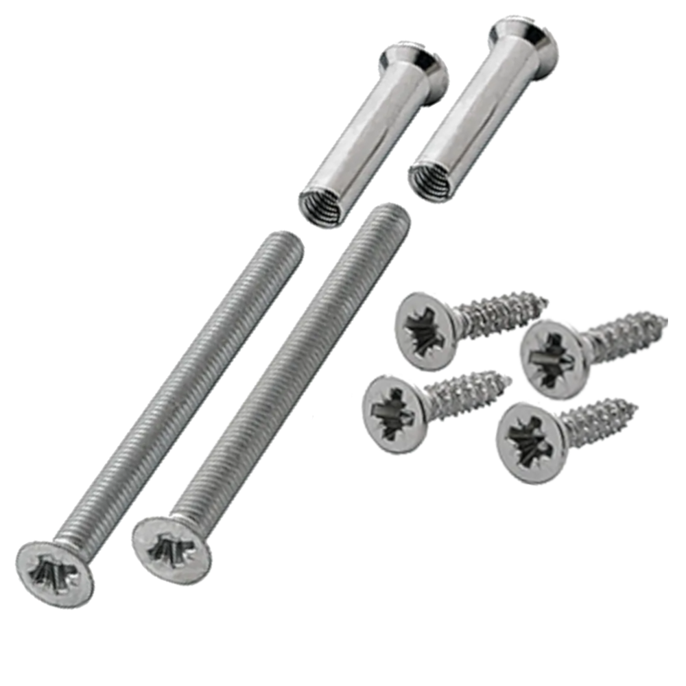 HOPPE Bolt Through M4 60mm Furniture Fixing Pack