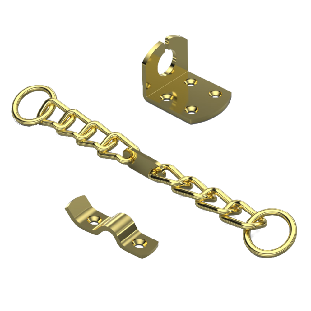 RUTLAND Security Door Chain Fire & Smoke Tested & TS 003