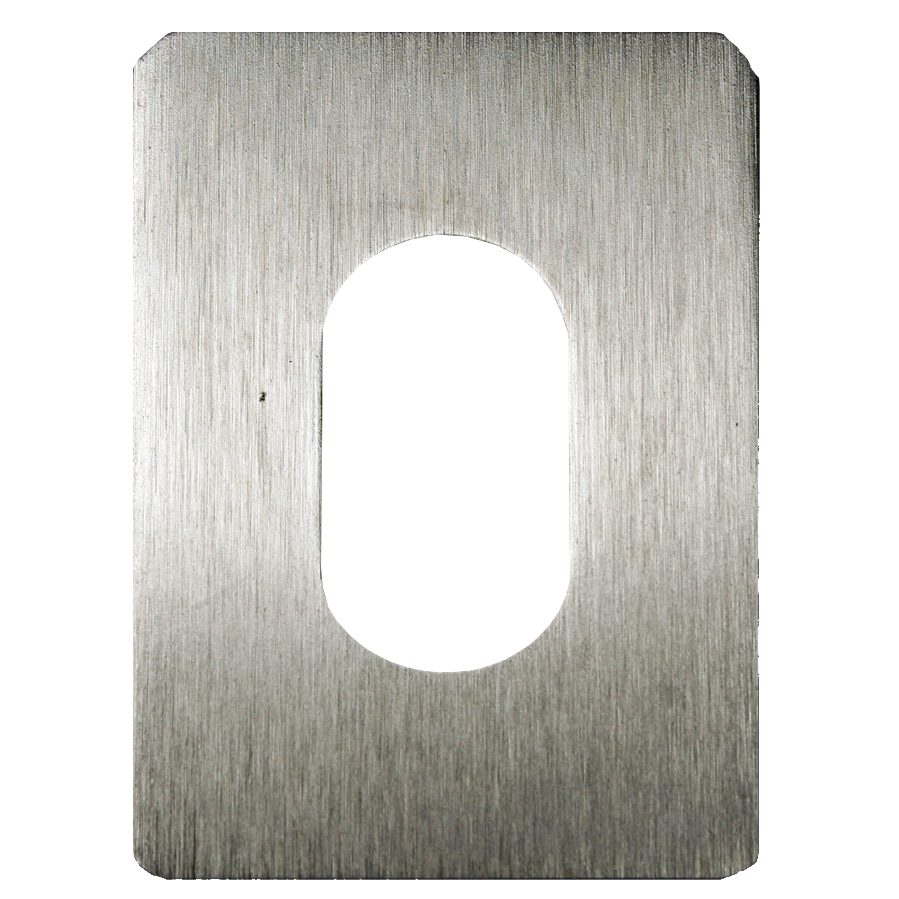 SOUBER TOOLS UE1 Self Adhesive Oval Escutcheon