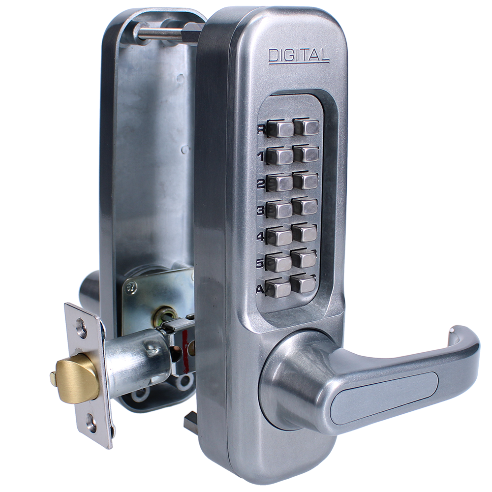 LOCKEY 1150 Series Lever Handle Digital Lock With 60mm Latch