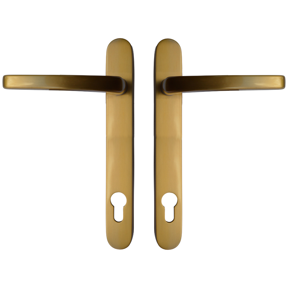 ASEC Vital Lever Short Backplate 121mm Screw Centres