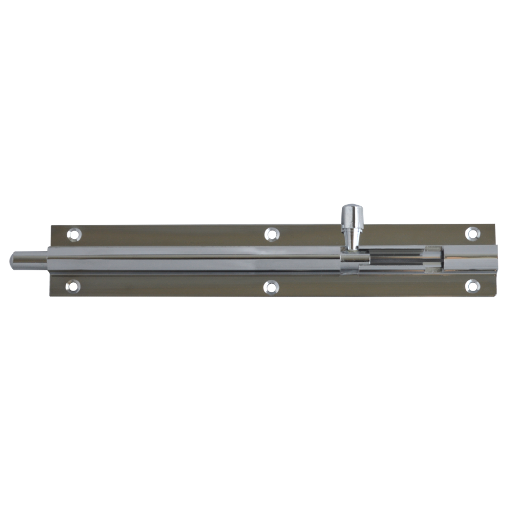 ASEC VITAL Chrome 25mm Wide Straight Barrel Bolt
